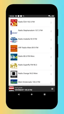 Radio Austria - Radio Austria FM + Internet Radio android App screenshot 4