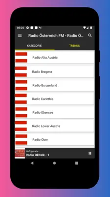 Radio Austria - Radio Austria FM + Internet Radio android App screenshot 7